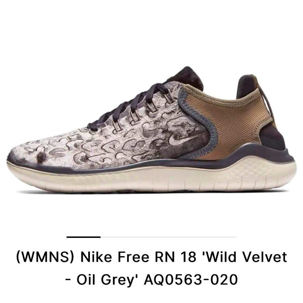 Nike Free Rn 18 “Wild Velvet - Oil Gray”